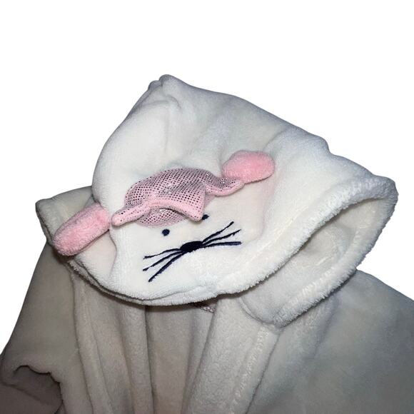 Baby Gap Princess Mouse hooded fleece robe pockets & belt size 4 years Recycled - Picture 8 of 8